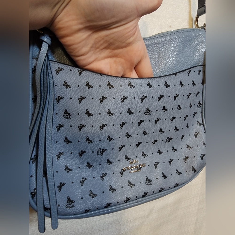 ✨️NWT✨️ Coach Butterfly Chaise Crossbody Bag, Special Edition, Cornflower, 2019 - Picture 10 of 13